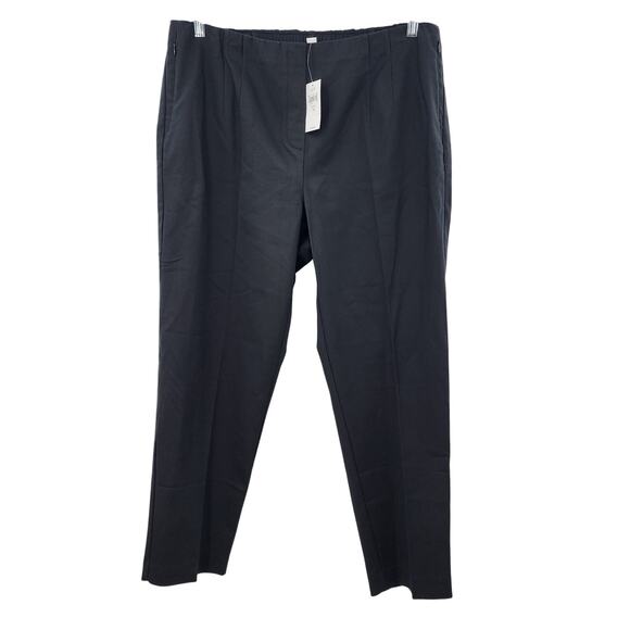New NWT‎ J. Jill Black Casual Dress Trouser Pants Size 18 - Picture 1 of 15